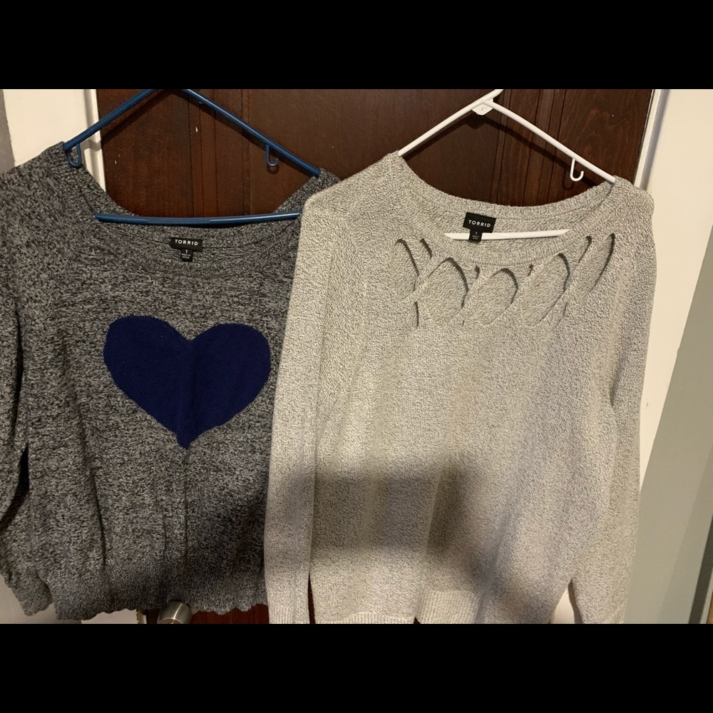 Two Torrid Sweaters SZ 1